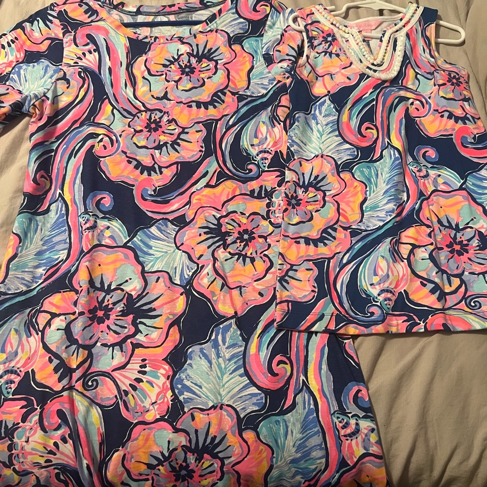 Lilly Pulitzer mommy and me dress set